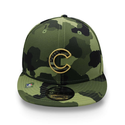 Gorra New Era 9 Fifty MLB Cubs Armed Forces Day Unitalla