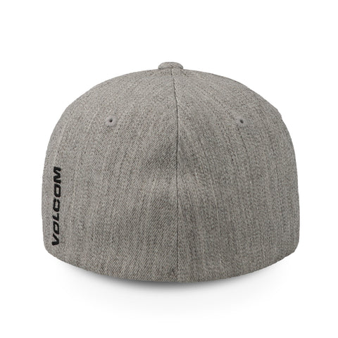 Gorra Volcom Full Stone Hthr D5512321 Flexfit Gris Cerrada