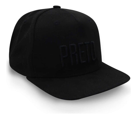 Gorra Preto Original Snapback Negro Unitalla