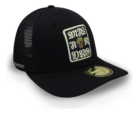 Gorra Malandro Gothic Skull Negro Unitalla