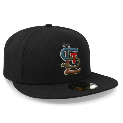 Gorra New Era 59 Fifty MLB Cardinals Color Pack Gris Cerrada