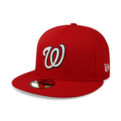 Gorra New Era 59 Fifty MLB Nationals Ac Game Rojo