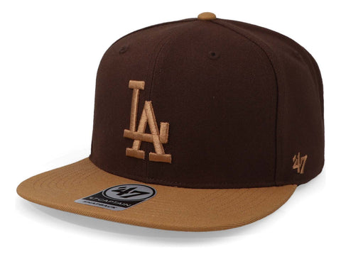 Gorra '47 MLB Dodgers No Shot Two Tone Captain Café Unitalla