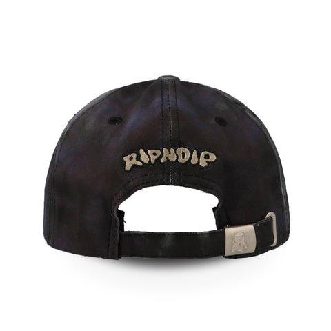 Gorra Rip N Dip Lifes A Trip 6 Panel Tie Dye Negro Uni