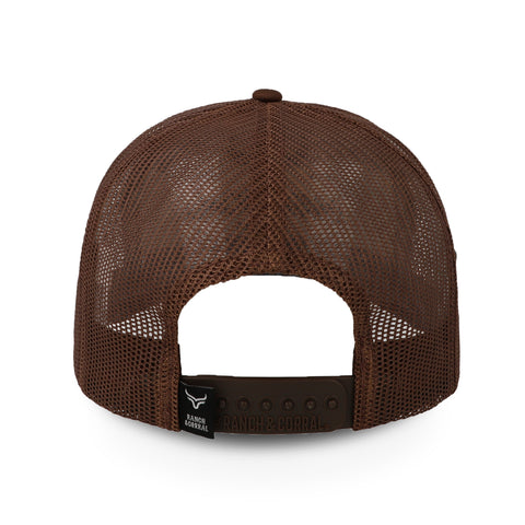 Gorra Ranch & Corral Classic 10 Rcc10 Cafe Unitalla
