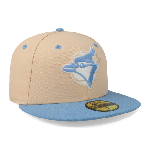 Gorra New Era 59 Fifty MLB Blue Jays Q323 Ice Latte Crema