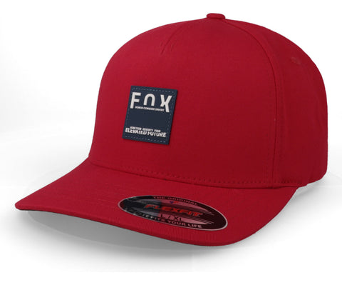 Gorra Fox Flexfit 32244-122 Race Rojo Cerrada
