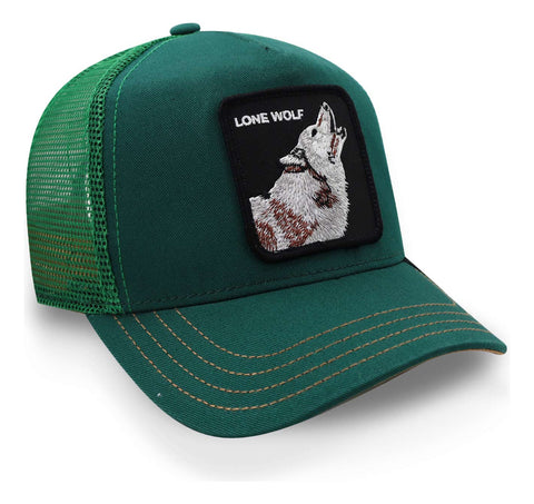 Gorra Goorin Bros The Lone Wolf Verde Unitalla