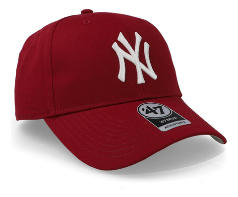 Gorra '47 MLB Yankees Raised Basic MVP Rojo Unitalla