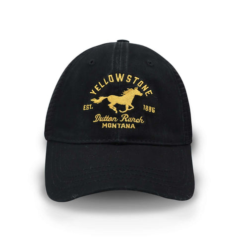 Gorra Yellowstone Dutton Ranch Horse Trucker Negro Uni