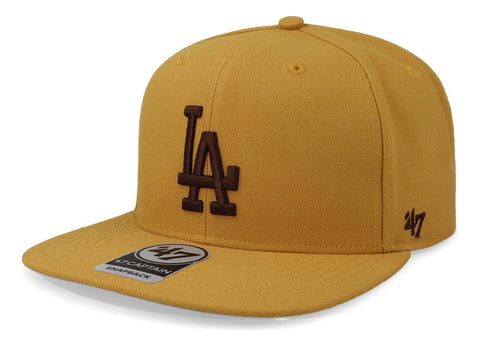 Gorra '47 MLB Dodgers No Shot Captain Amarillo Unitalla