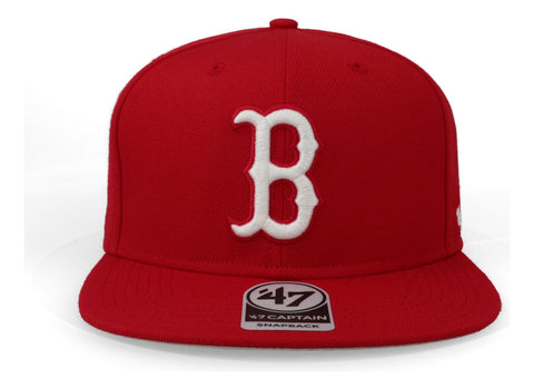 Gorra '47 MLB Red Sox No Shot Captain Rojo Unitalla