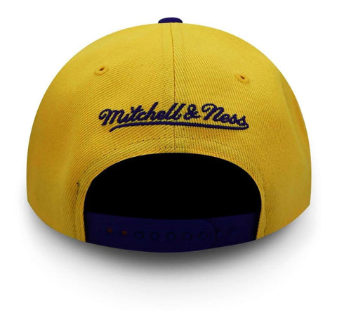 Gorra Mitchell & Ness Nba Sharktooth Lakers Multi Amarillo U