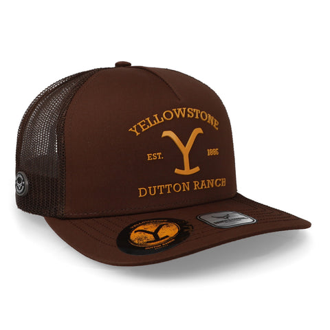 Gorra Ranch & Corral Yellowstone 21 Yw21 Cafe Unitalla