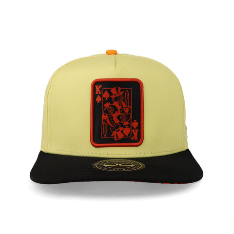 Gorra Jc Hats King Card 1849 Amarillo Unitalla