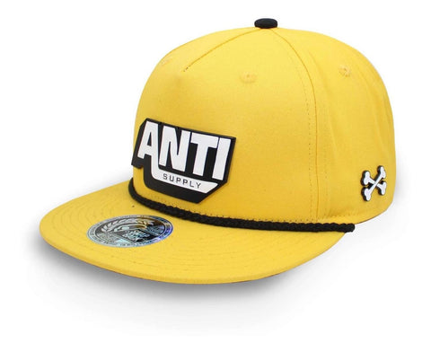 Gorra Antifashion Bones Amarillo Unitalla