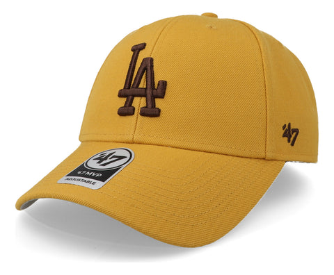 Gorra '47 MLB Dodgers La Wheat MVP Amarillo Unitalla