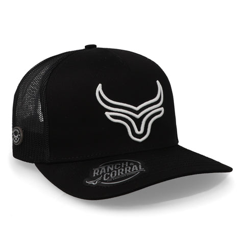 Gorra Ranch & Corral Basic 01 Rccb01 Negro Unitalla
