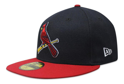 Gorra New Era 59 Fifty MLB Cardinals Perf Alterna Azul/Rojo
