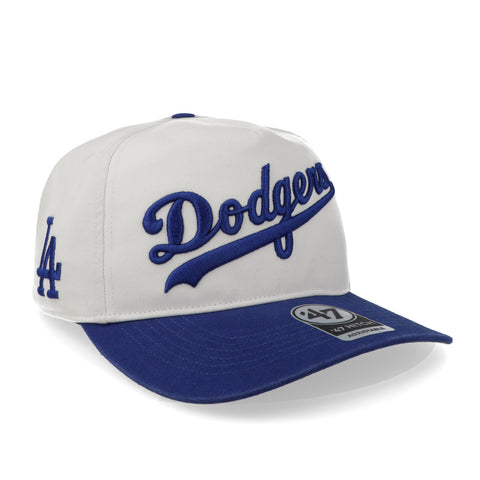 Gorra '47 MLB Dodgers Cooperstown White Double Crema