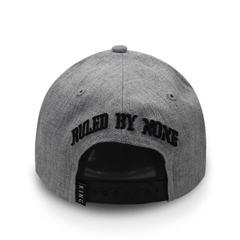 Gorra King London Earlham Snapback Gris Unitalla