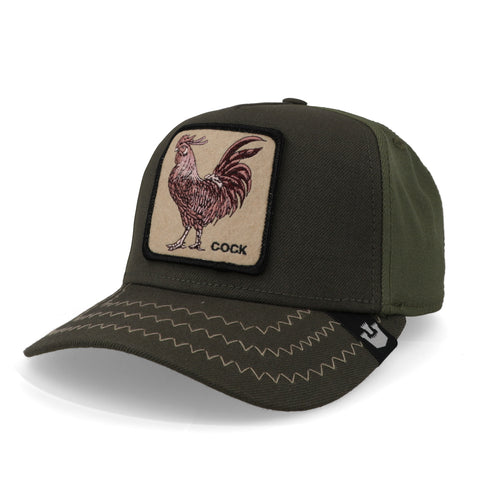 Gorra Goorin Bros 101-1455 Cock Field 100 Musgo