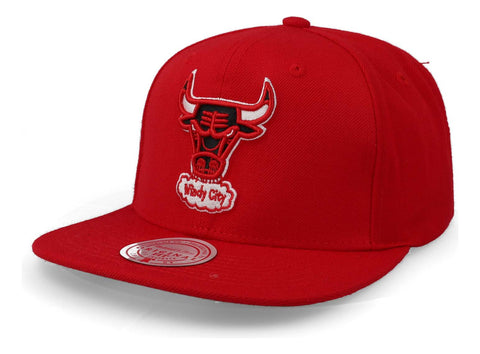 Gorra Mitchell & Ness Nba Team Ground 2.0 Hwc Bulls Rojo Uni