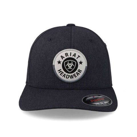 Gorra Ariat A300015427 Fabric Back Gris Oscuro Cerrada