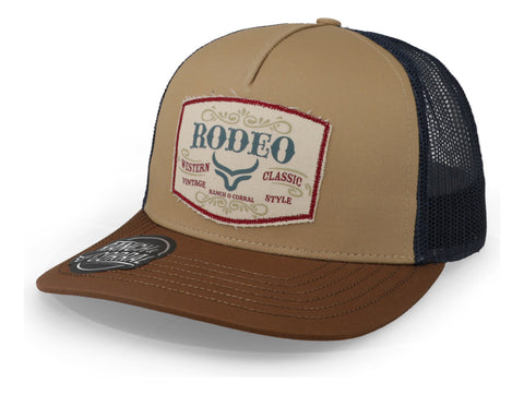 Gorra Ranch & Corral Rodeo 23 Rcrd23 Beige/café Unitalla
