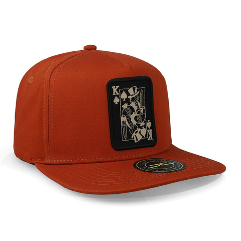 Gorra Jc Hats King Card 1847 Naranja Unitalla