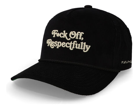 Gorra Field Grade Respectfully Blk Corduroy 1004491 Unitalla