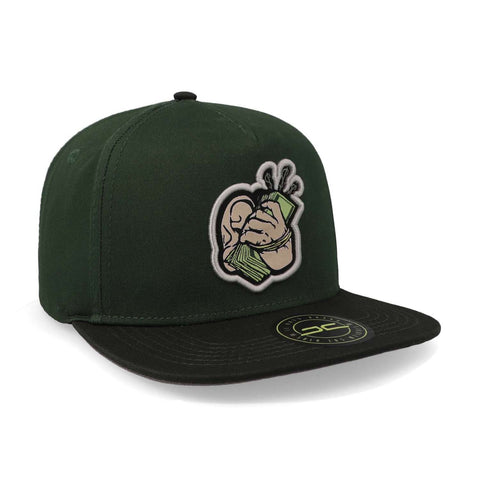 Gorra Jc Hats Hi Money 1678 Verde Unitalla
