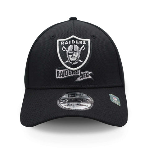 Gorra New Era 39 Thirty NFL Raiders Sideline Coach Negro
