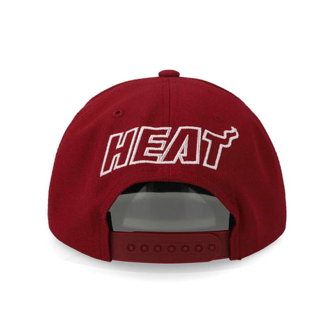 Gorra Mitchell & Ness NBA Christmas Snap Heat Rojo Uni