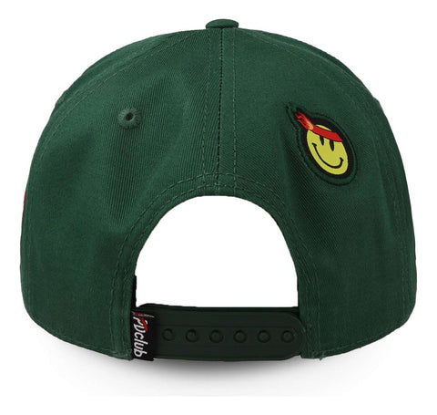Gorra Ploblematic Chiquete Oso Trucker Verde Unitalla