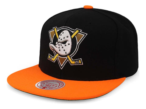 Gorra Mitchell & Ness Nhl Team 2 Tone 2.0 Ducks Naranja Unit