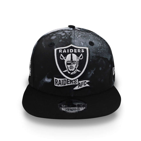 Gorra New Era 9 Fifty NFL Raiders Sideline Bicolor Negro Unitalla