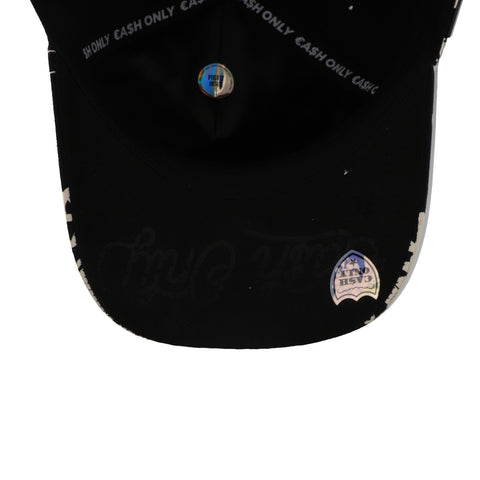 Gorra Cash Only Cross Graffiti Negro Curve 1041 Unitalla