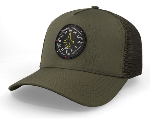 Gorra All In Maverick Verde Trucker Olivo Unitalla