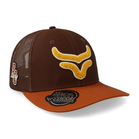Gorra Ranch & Corral Classic 10 Rcc10 Cafe Unitalla