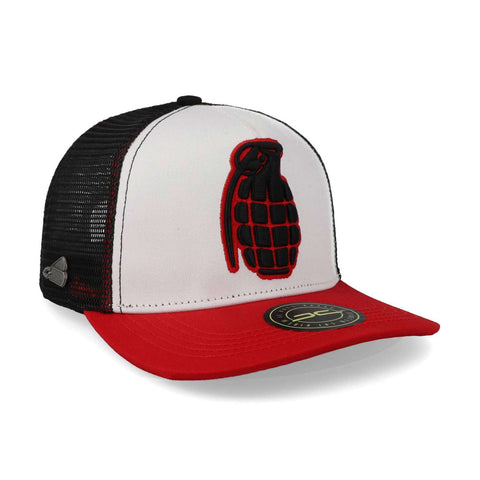 Gorra JC Hats Granada Curved Mesh Bicolor Blanco Uni