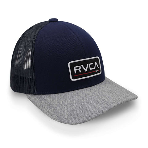 Gorra Rvca Ticket Trucker Negro Azul Marino Uni