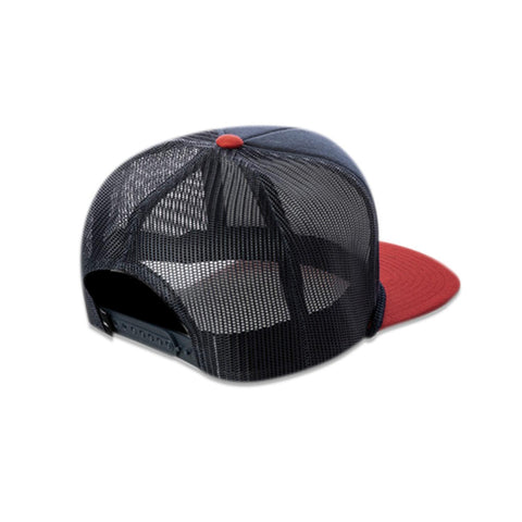 Gorra RVCA Trucker Staple Foamy Azul Unitalla