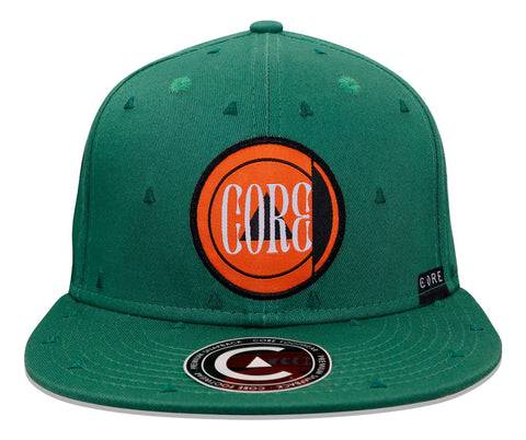 Gorra Core Snapback Liquen Verde Unitalla