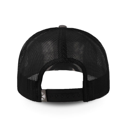 Gorra Hooey Diamond 6 Panel Trucker With Patch Gris Unitalla