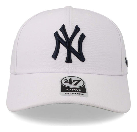 Gorra '47 MLB Yankees MVP Wool Blanco Unitalla