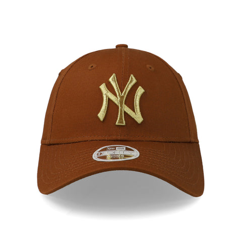 Gorra New Era 9 Forty MLB Yankees Wmns Metallic Logo Terracota Unitalla