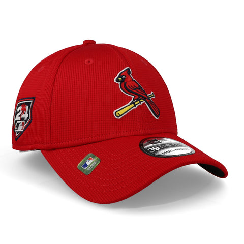 Gorra New Era 39 Thirty MLB Cardinals Rojo Cerrada
