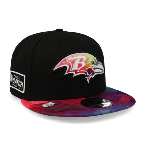 Gorra New Era 9Fifty NFL Ravens Crucial Catch 23 Negro