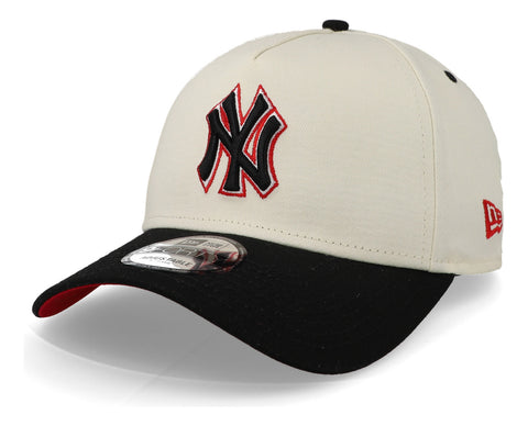 Gorra New Era 9 Forty MLB Yankees Q224 Ivory Blaze Unitalla
